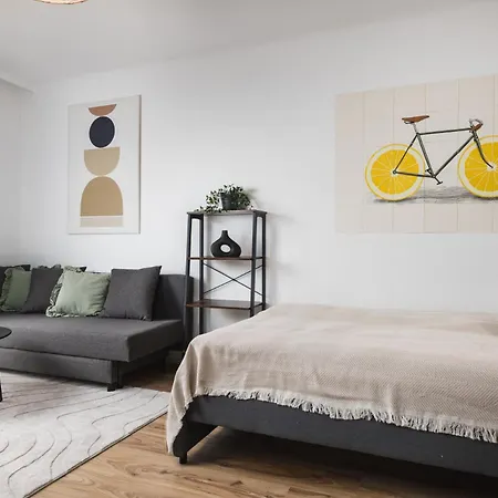 Modernes In Mit Netflix & Balkon 公寓 *